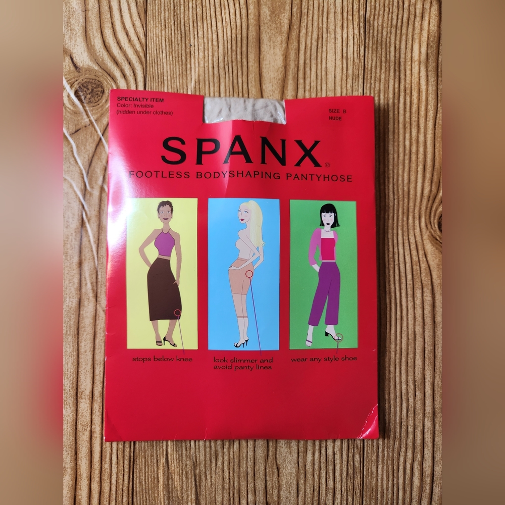 SPANX Footless Bodyshaping Pantyhose Size‎ B NWT